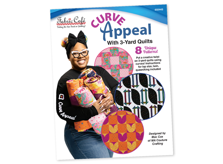 Curve Appeal With 3-Yard Quilts book